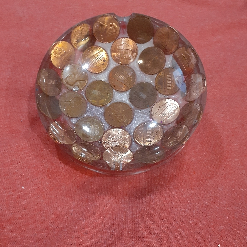 A Penny Saved ashtray
